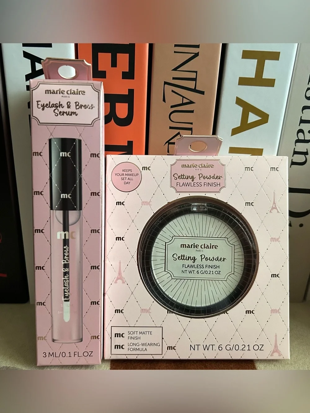 🩷 NEW 🩷 Marie Claire Setting Powder & Eyelash & Brow Serum 🩷